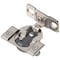 Blum 107 Degree 1-3/8in Overlay Blumotion Soft-closing Doweled Compact Hinge 38B358BF22 - alternate 1